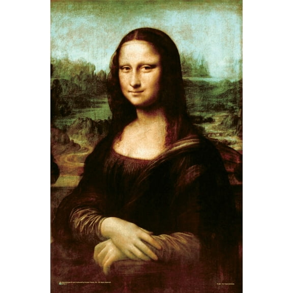 Mona Lisa by Leonardo da Vinci Mini Poster 11" x 17"