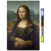 Mona Lisa by Leonardo da Vinci Wall Poster, 22.375" x 34"