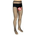 thumbnail image 1 of Mona's Choice Fishnet Mens Pantyhose - Black (Large, Pouch), 1 of 6
