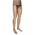 thumbnail image 1 of Mona's Choice Ultra Sheer Seamless Mens Pantyhose (10 Denier) (Beige, Open Sheath), 1 of 5