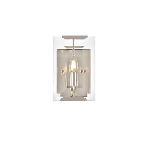 Monaco 1 light Golden Iron Wall Sconce Glass Crystal