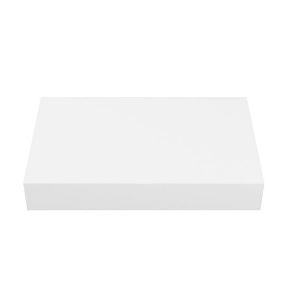 Monaco 36" Floating Bathroom Shelf in Glossy White (SM-VS252)