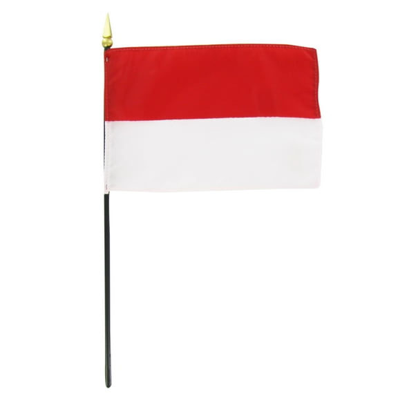 Monaco 4" x 6" Stick Flag - 12 Pack