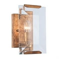 thumbnail image 1 of Monaco Collection Wall Sconce W:6" H:10" E:7" Lt:1 Golden Iron Finish Glass Crystal (Clear), 1 of 2