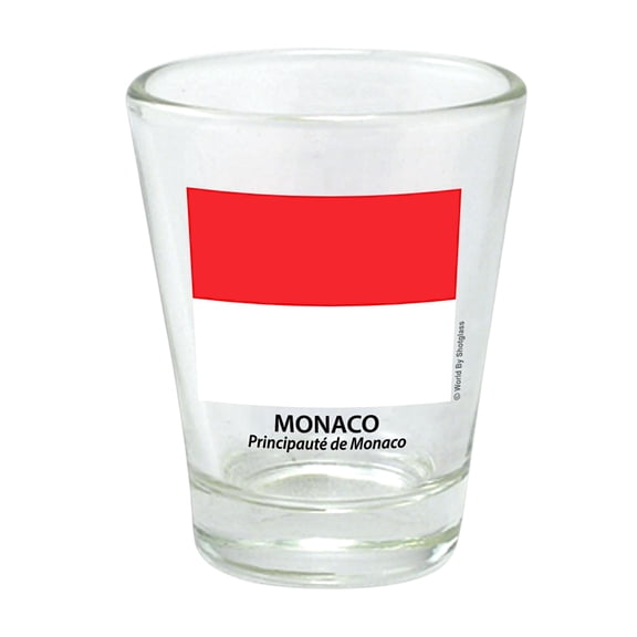 Monaco Flag Shot Glass