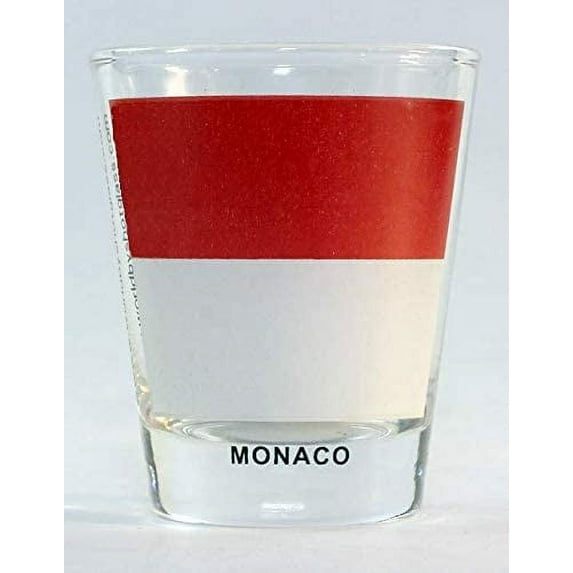 Monaco Flag Shot Glass