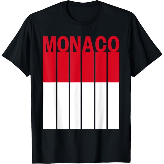 Monaco Flag T-Shirt