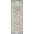 thumbnail image 1 of Monaco MOC-2323 2'7" x 7'3" Area Rug in Medium Gray/Silver Gray/Cream, 1 of 5