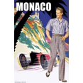 thumbnail image 1 of Monaco Men's 50's Fashion II- Fine Art Canvas Print (20" x 30"), 1 of 1