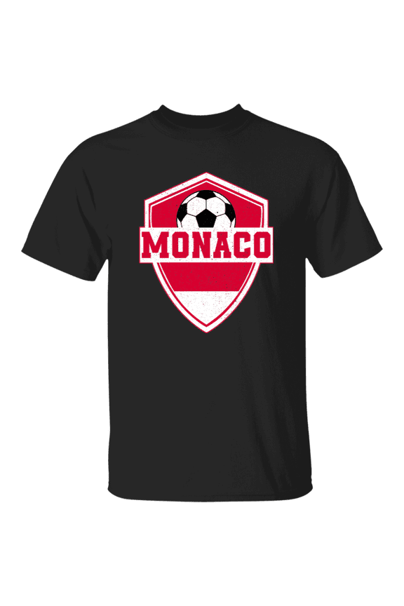 Monaco Pride Team Monacan Flag Fans National Souvenir T-shirt