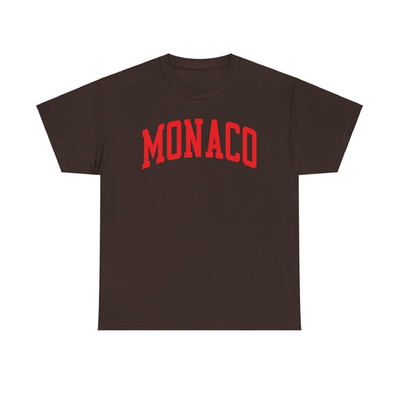 Monaco Shirt Gifts Tshirt Tee Crew Neck