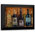 thumbnail image 1 of Monahan, Jodi 14x12 Black Modern Framed Museum Art Print Titled - Wine Enjoyed, 1 of 5