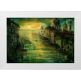 thumbnail image 1 of Monahan, Jodi 32x23 White Modern Wood Framed Museum Art Print Titled - Venezia Basilica, 1 of 4