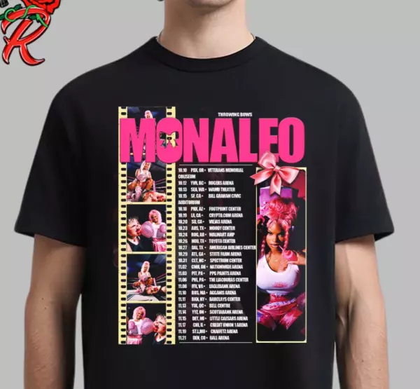 Monaleo Throwing Bows Pink Pimpcess Psycho Tour Full Dates List 2024 T