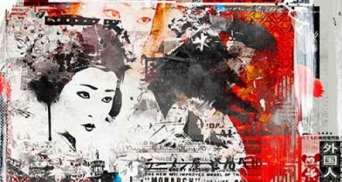 Monarc Geisha Canvas Art - Teis Albers (12 x 18)