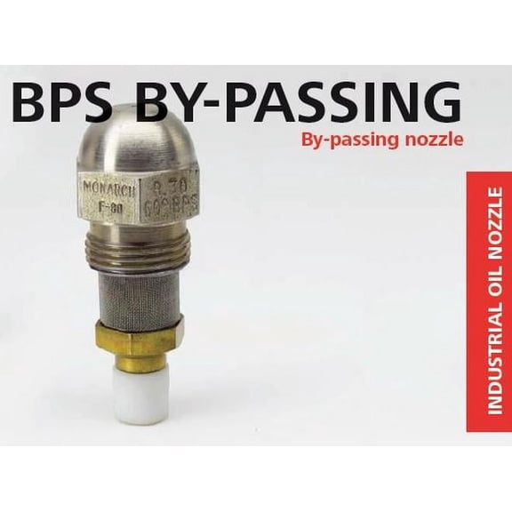 Monarch 10.00 Gallon Per Hour 80 Degree BPS Bypass Nozzle 100080BPS
