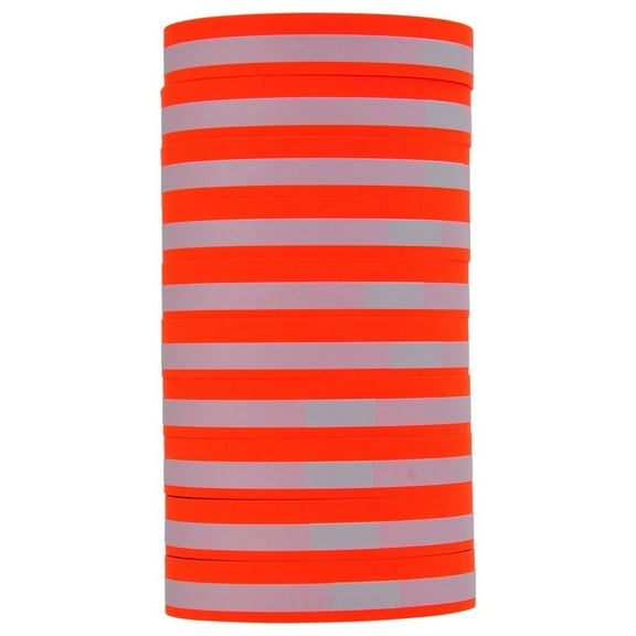 Monarch 1115 Pricing Labels - Fluorescent Red, 10 Rolls (15,000 Labels) - 3/4" x 19/32", Tamper-Proof, General Purpose Adhesive