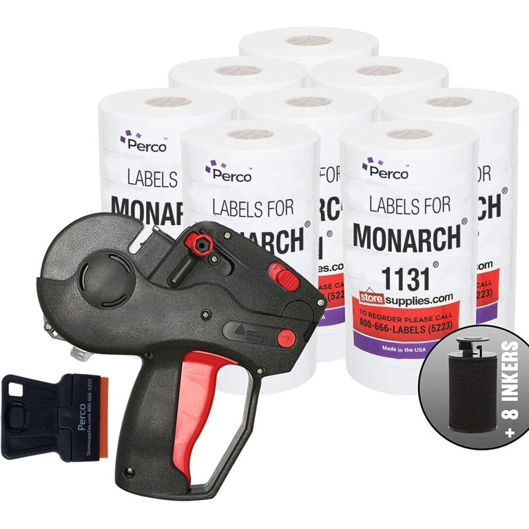 Monarch 1131 Price Gun With 160,000 White Labels - Value Pack For Retail Pricing & Marking