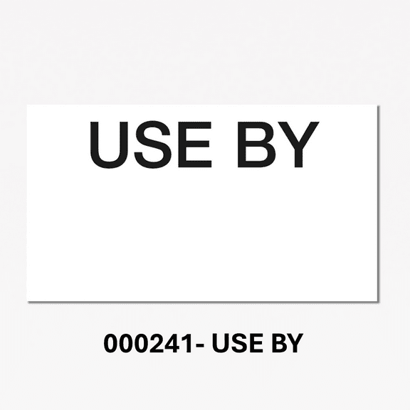 Monarch 1131 "USE BY" Labels (8 rolls) - 000241