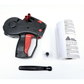 Monarch 1136-01 Price Gun Including Labels (White, 1 Sleeve 8 Rolls) & Scraper - Two Line Labeler