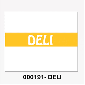 Monarch 1136 "Deli" Labels (8 rolls) - 000191