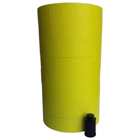 Monarch 2 Line Yellow Labels for 1136 - Walmart.com