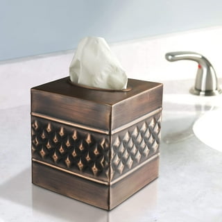 Bronze Tissue Box Cover