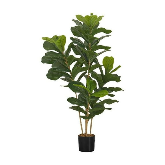 Monarch Artificial Plant, 41 Tall, Fiddle Tree, Indoor, Faux, Fake, Floor, Greenery