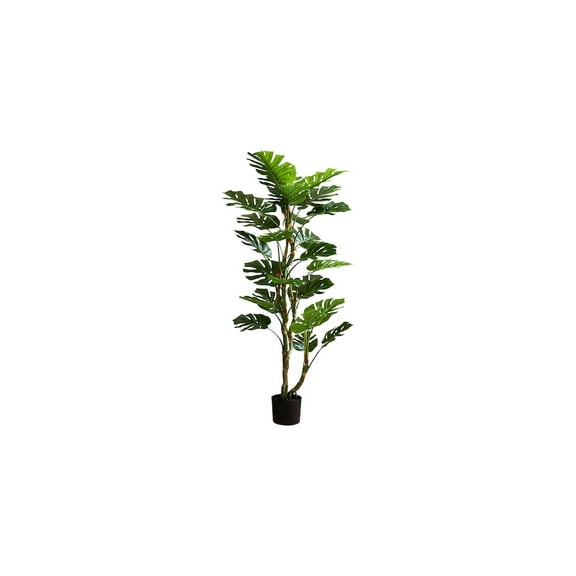 Monarch Artificial Plant, 61" Tall, Monstera Tree, Indoor