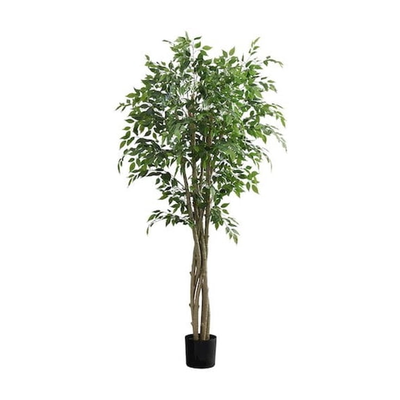 Monarch Artificial Plant, 79" Tall, Ficus Tree, Floor