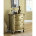 thumbnail image 1 of Monarch Bombay Gold Transitional 3-drawer Chest, 1 of 1