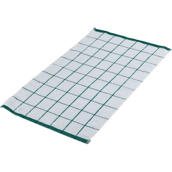 Monarch Brands Terry Kitchen Towel 25" x 15" Green 12/Pk (KT-GREEN)