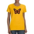 thumbnail image 1 of Monarch Butterfly Art T-Shirt Women -Image by Shutterstock, Female 5X-Large, 1 of 4