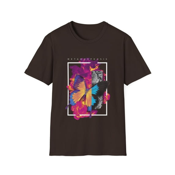 Monarch Butterfly Frame Change Rave Colorful Tees & T-Shirt