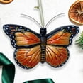 thumbnail image 1 of Monarch Butterfly Glass Christmas Ornament, 1 of 3