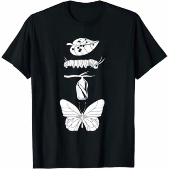 Monarch Butterfly Life Cycle T-Shirt