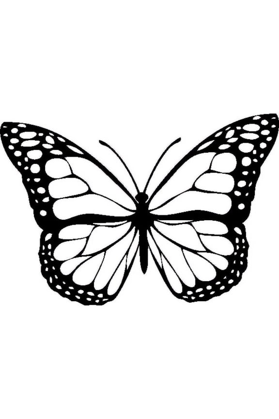 Monarch Butterfly - Metal Wall Art