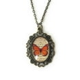 thumbnail image 1 of Monarch Butterfly Necklace - Gift for Women - Handmade, 1 of 8