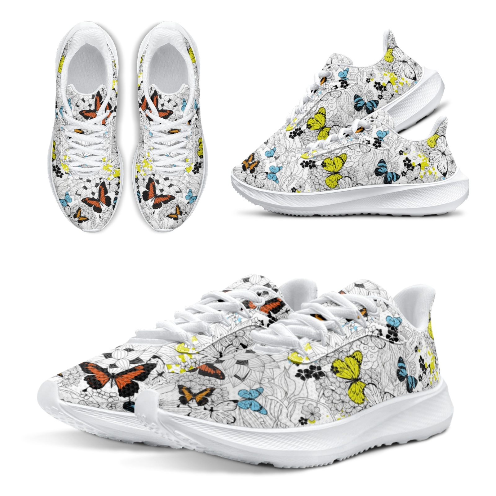 monarch butterfly sneakers