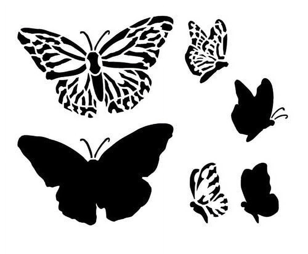 Joyous Butterfly - Stencil