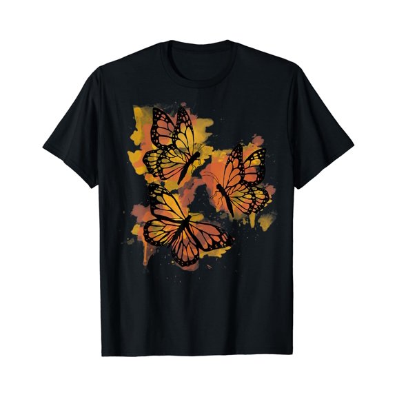 Monarch Butterfly TShirt Colourful Butterfly Shirt, Unisex T-Shirt