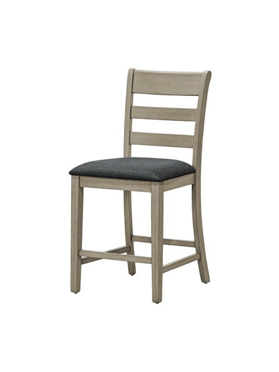 Dining Chair, 44" Height, Counter Height, Set Of 2, Transitional
