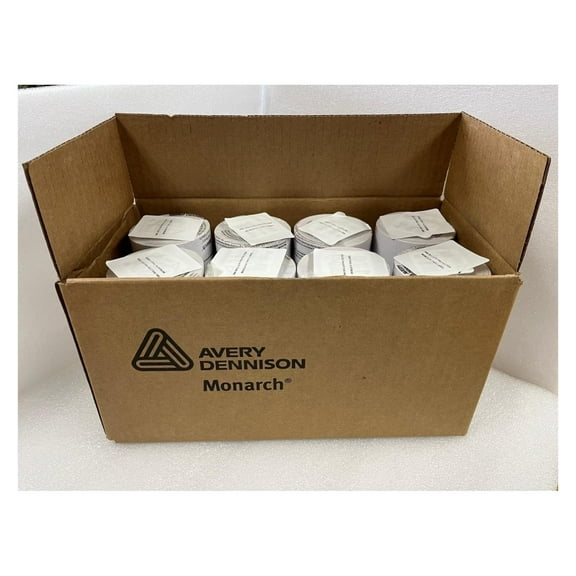 Monarch Genuine 1131 White Labels 1 Case = 8 Sleeves