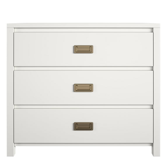 Monarch Hill Haven 3 Drawer White Kids' Dresser