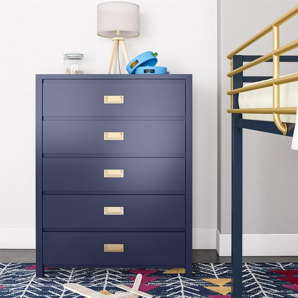 blue childrens dresser Max & Finn Kids | Dressers for furniture retail safety standards Use the Averi Polka Dot Cap Color:Dusty Blue display ship date Nursery dresser