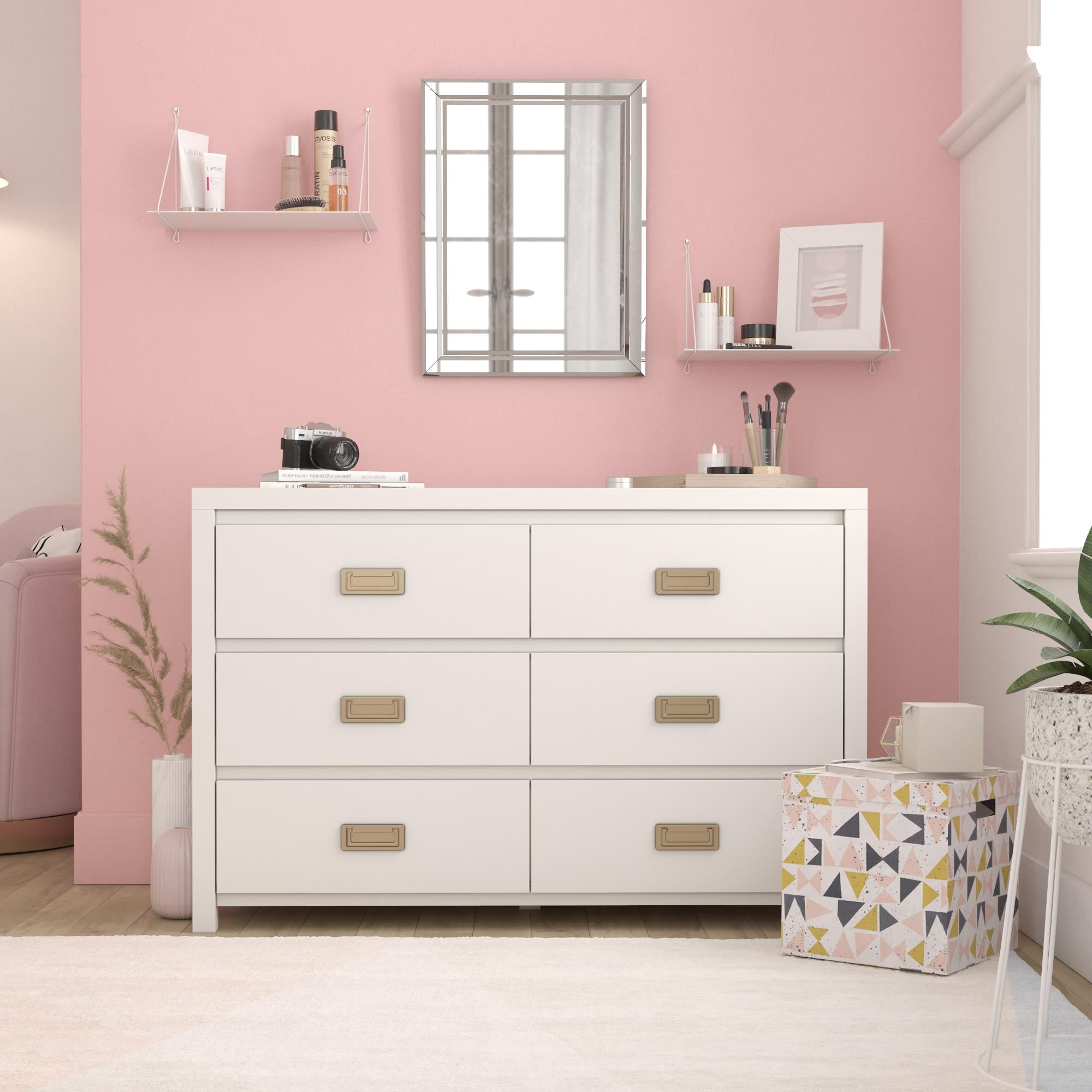 Haven 6-Drawer Kids' Dresser, White