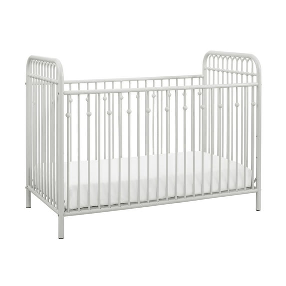 Monarch Hill Ivy Off White Metal Baby Crib