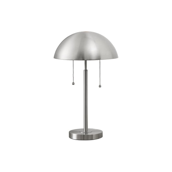 Lighting - 20"h - Table Lamp - Silver Metal - Contemporary - Modern