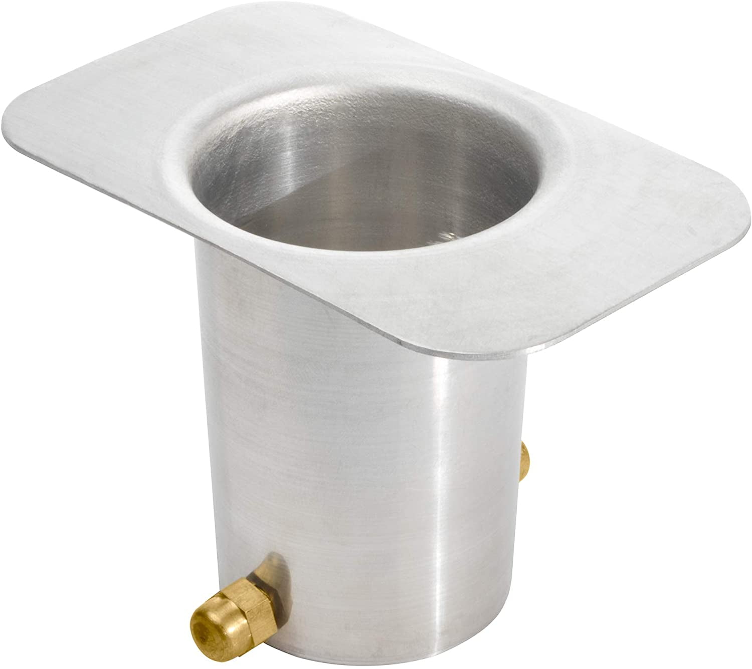 Monarch Rain Chains Aluminum 2Piece Gutter Adapter Kit with Brass Bolt