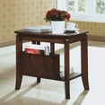 thumbnail image 1 of Monarch Solid Top Magazine End Table in Walnut, 1 of 2